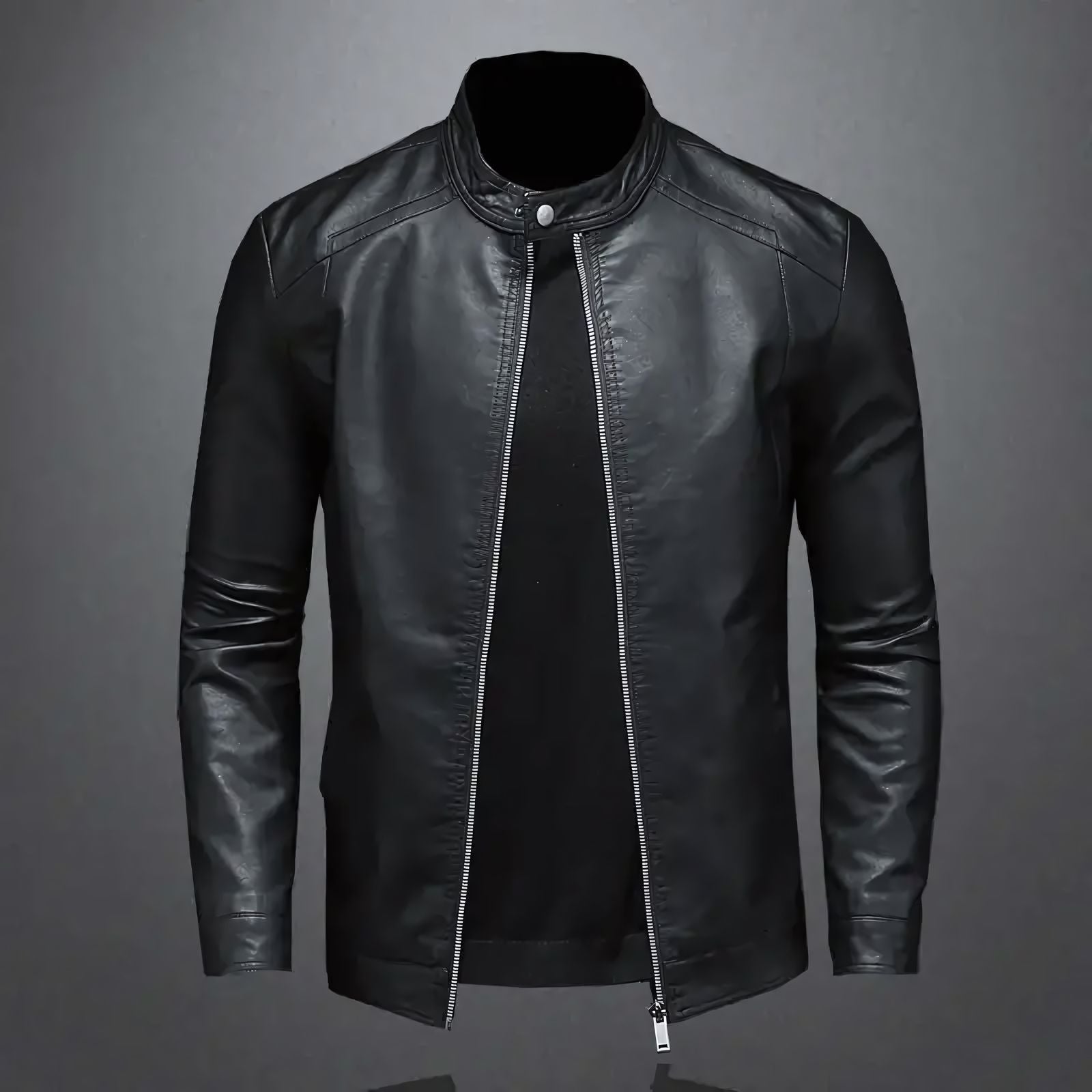 Jaqueta Masculina de Couro Urban Biker