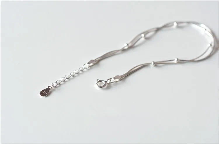 Pulseira Feminina Aura em Prata 925